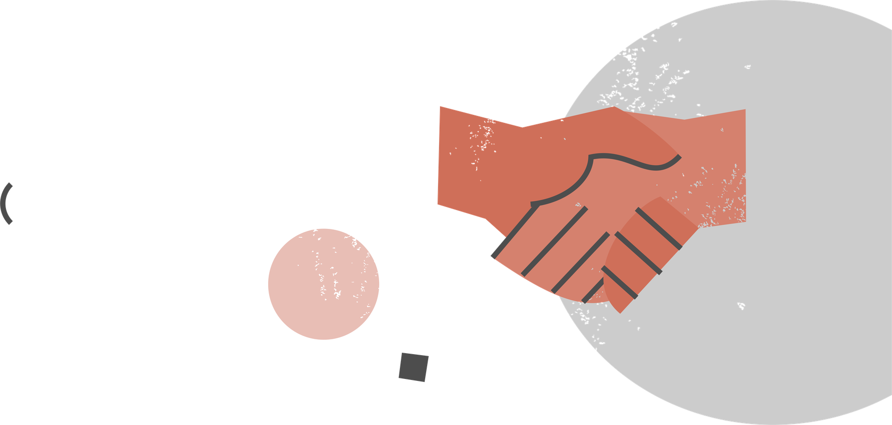 Handshake signifying the signing of an agreement